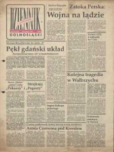 Dziennik Dolnośląski, 1991, nr 106 [25 lutego]