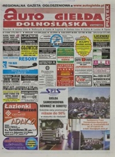 Auto Giełda Dolnośląska : regionalna gazeta ogłoszeniowa, 2008, nr 31 (1719) [14.03]