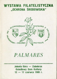 Wystawa Filatelistyczna "Ochrona Środowiska" - palmares [Dokumenty życia społecznego]