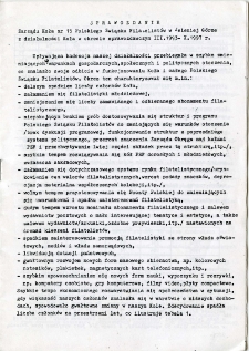 Sprawozdanie Zarządu Koła nr 15 Polskiego Związku Filatelistów w Jeleniej Górze z działalności Koła w okresie sprawozdawczym III.1993-X.1997 r. [Dokumenty życia społecznego]
