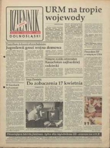 Dziennik Dolnośląski, 1991, nr 122 [19 marca]