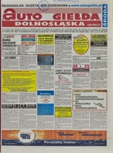 Auto Giełda Dolnośląska : regionalna gazeta ogłoszeniowa, 2008, nr 41 (1729) [9.04]