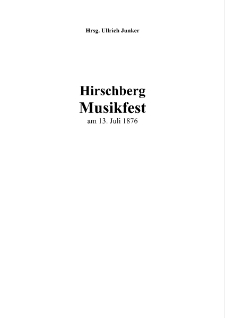 Hirschberg Musikfest [Dokument elektroniczny]