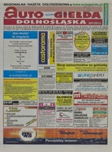 Auto Giełda Dolnośląska : regionalna gazeta ogłoszeniowa, 2008, nr 57 (1745) [19.05]