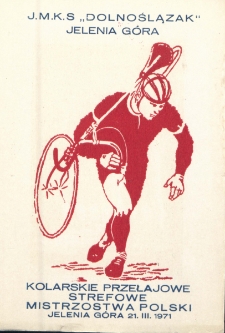 Przełajowe Mistrzostwa Polski w Kolarstwie - dyplom (kategoria juniorów)