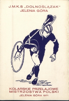 Kolarskie Przełajowe Mistrzostwa Polski : Jelenia Góra 1971 - dyplom (kategoria seniorów) [Dokument życia społecznego]