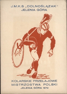 Kolarskie Przełajowe Mistrzostwa Polski : Jelenia Góra 1972 - dyplom (kategoria seniorów) [Dokument życia społecznego]