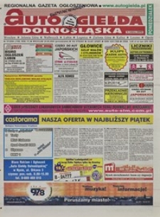 Auto Giełda Dolnośląska : regionalna gazeta ogłoszeniowa, 2008, nr 97 (1785) [25.08]