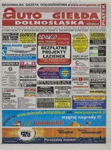 Auto Giełda Dolnośląska : regionalna gazeta ogłoszeniowa, 2008, nr 111 (1799) [26.09]