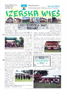 Izerska Wieś : Biuletyn Rady Gminy i Wójta Gminy, 2017, nr 61 [Dokument elektroniczny]