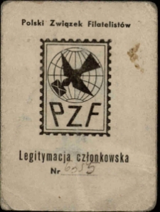 Legitymacja członkowska Nr 6355
