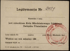 Legitymacja Nr 2229