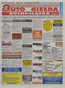 Auto Giełda Dolnośląska : regionalna gazeta ogłoszeniowa, 2008, nr 119 (1807) [15.10]