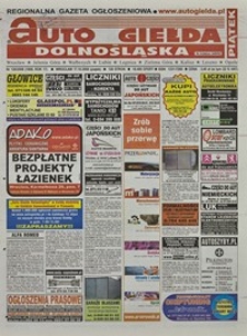 Auto Giełda Dolnośląska : regionalna gazeta ogłoszeniowa, 2008, nr 120 (1808) [17.10]