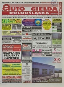 Auto Giełda Dolnośląska : regionalna gazeta ogłoszeniowa, 2008, nr 131 (1819) [14.11]