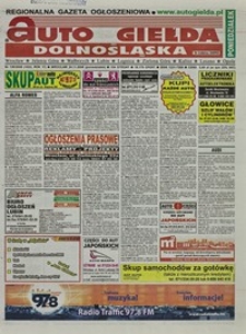 Auto Giełda Dolnośląska : regionalna gazeta ogłoszeniowa, 2008, nr 135 (1823) [24.11]