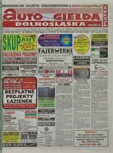 Auto Giełda Dolnośląska : regionalna gazeta ogłoszeniowa, 2008, nr 140 (1828) [5.12]