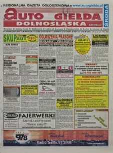 Auto Giełda Dolnośląska : regionalna gazeta ogłoszeniowa, 2008, nr 145 (1833) [17.12]