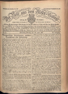Der Bote aus dem Riesen-Gebirge : Zeitung f&uuml;r alle St&auml;nde, R. 95, 1907, nr 97