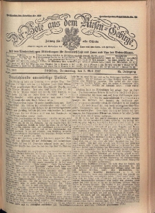 Der Bote aus dem Riesen-Gebirge : Zeitung für alle Stände, R. 95, 1907, nr 102