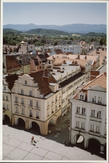 Jelenia Góra - widok z wieży ratusza (fot. 6) [Dokument ikonograficzny]