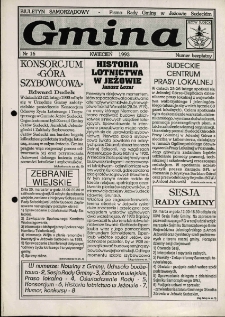 Gmina : biuletyn samorządowy : pismo Rady Gminy w Jeżowie Sudeckim, 1993, nr 16