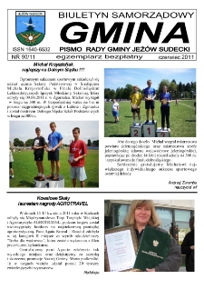 Gmina : biuletyn samorządowy : pismo Rady Gminy Jeżów Sudecki, 2011, nr 90