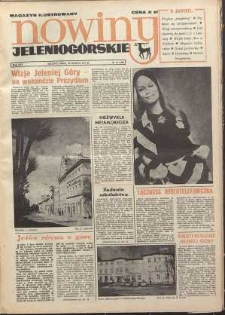 Nowiny Jeleniog&oacute;rskie : magazyn ilustrowany, R. 16, 1973, nr 13 (766)