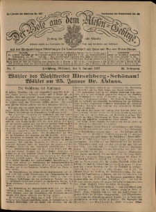 Der Bote aus dem Riesen-Gebirge : Zeitung für alle Stände, R. 95, 1907, nr 7