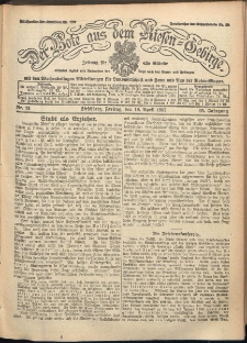 Der Bote aus dem Riesen-Gebirge : Zeitung für alle Stände, R. 95, 1907, nr 91