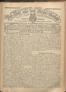 Der Bote aus dem Riesen-Gebirge : Zeitung für alle Stände, R. 95, 1907, nr 94