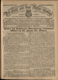 Der Bote aus dem Riesen-Gebirge : Zeitung für alle Stände, R. 95, 1907, nr 13
