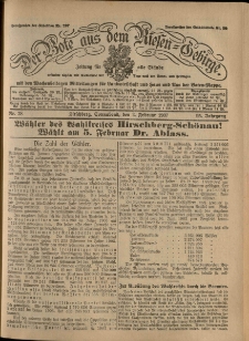 Der Bote aus dem Riesen-Gebirge : Zeitung f&uuml;r alle St&auml;nde, R. 95, 1907, nr 28