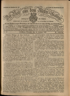 Der Bote aus dem Riesen-Gebirge : Zeitung f&uuml;r alle St&auml;nde, R. 95, 1907, nr 36