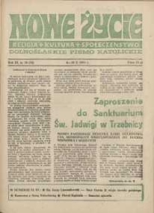Nowe Życie :dolnośląskie pismo katolickie : religia, kultura, społeczeństwo, 1985, nr 20 (58)
