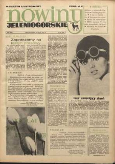 Nowiny Jeleniog&oacute;rskie : magazyn ilustrowany, R. 16, 1973, nr 21 (774)