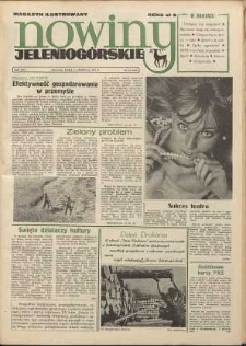 Nowiny Jeleniogórskie : magazyn ilustrowany, R. 16, 1973, nr 23 (776)