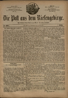 Die Post aus dem Riesengebirge, 1883, nr 299