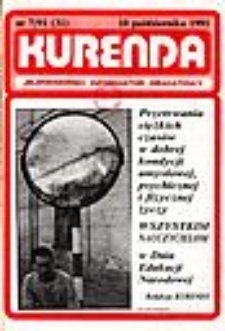 Kurenda : jeleniogórski informator oświatowy, 1991, nr 7 (31)