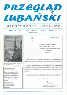 Przegląd Lubański, 1993, nr 5