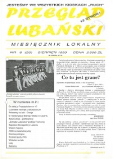 Przegląd Lubański, 1993, nr 8
