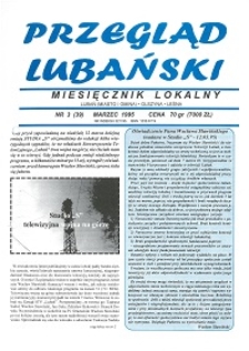 Przegląd Lubański, 1995, nr 3