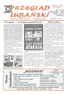 Przegląd Lubański, 1996, nr 10