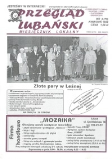 Przegląd Lubański, 1998, nr 4