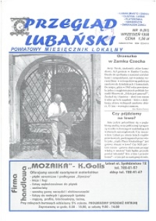 Przegląd Lubański, 1998, nr 9