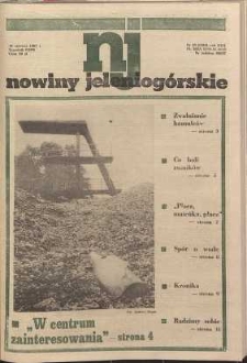 Nowiny Jeleniogórskie : tygodnik PZPR, R. 30, 1987, nr 23 (1184!)