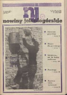 Nowiny Jeleniogórskie : tygodnik PZPR, R. 30, 1987, nr 25 (1186!)