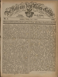 Der Bote aus dem Riesen-Gebirge : Zeitung für alle Stände, R. 64, 1876, nr 2