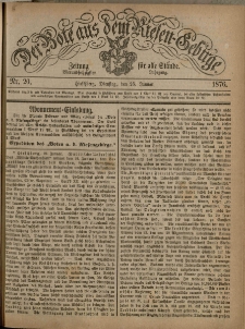 Der Bote aus dem Riesen-Gebirge : Zeitung für alle Stände, R. 64, 1876, nr 20
