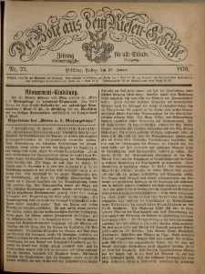 Der Bote aus dem Riesen-Gebirge : Zeitung für alle Stände, R. 64, 1876, nr 23